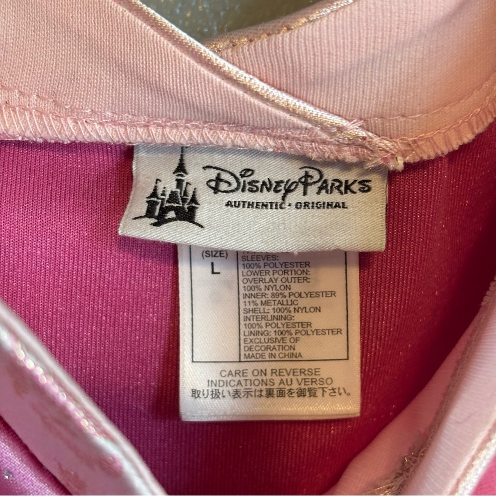 Disney Parks Large Sleeping Beauty Princess Aurora Dress Up Costume Pink - Picture 6 of 6